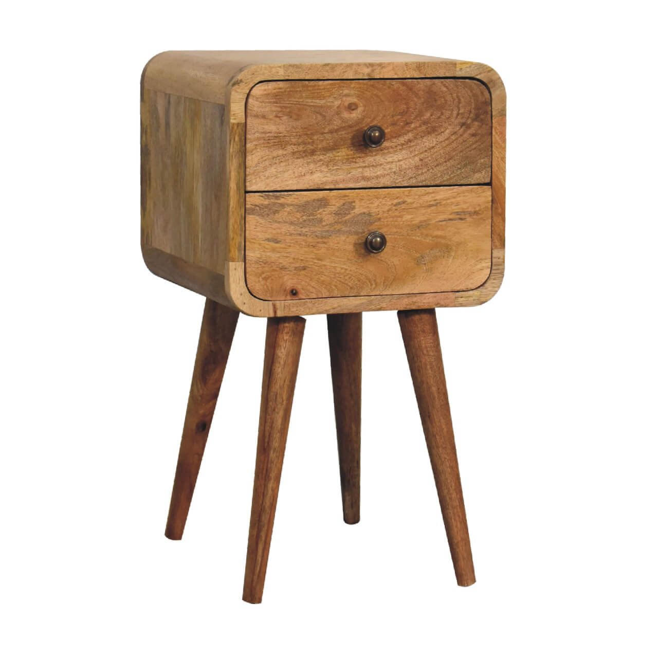 Arto 2 Drawer Narrow Bedside