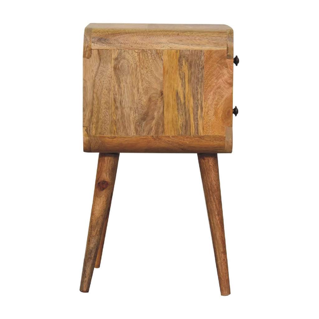 Arto 2 Drawer Narrow Bedside