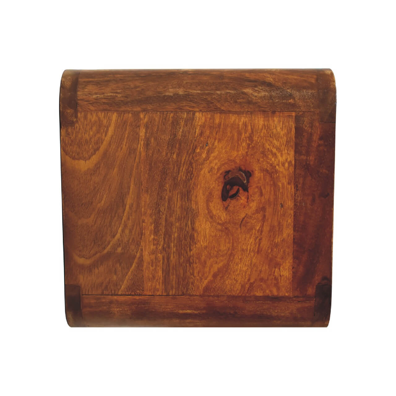 Arto 2 Drawer Floating Bedside, Chestnut