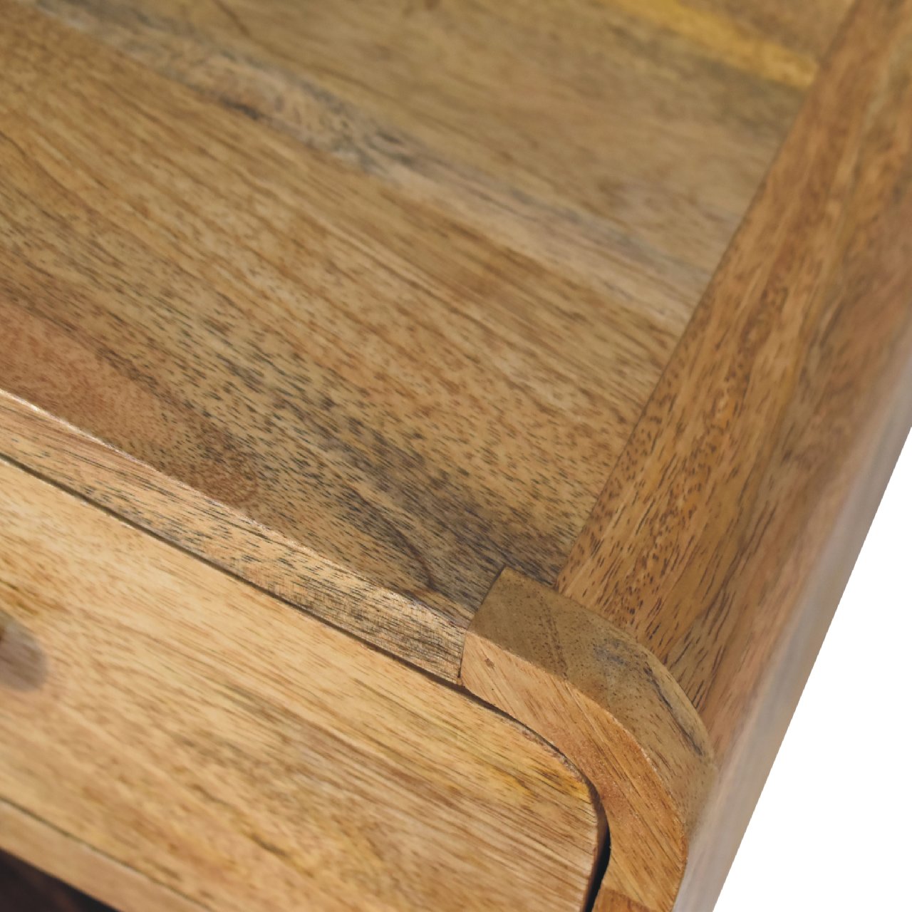 Arto 1 Drawer Floating Bedside with Shelf