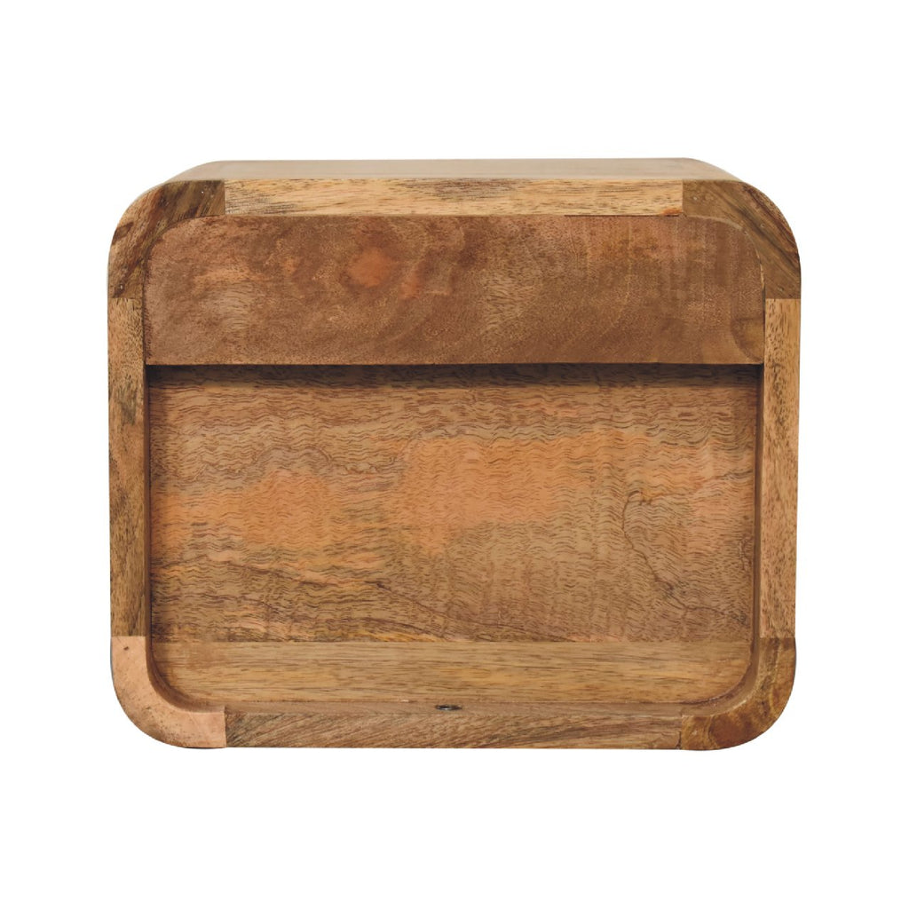 Arto 1 Drawer Floating Bedside with Shelf