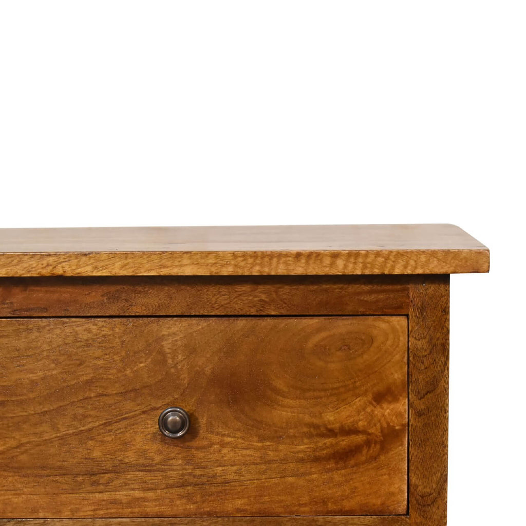 Aaren Chestnut Finish Bedside