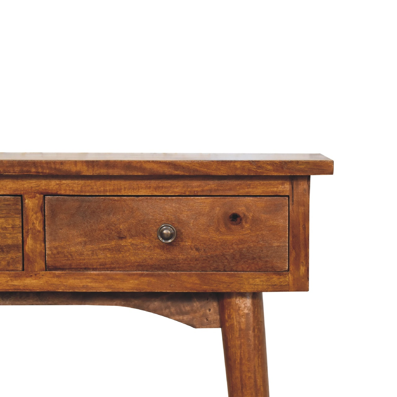 Liv Narrow Console Table, Chestnut