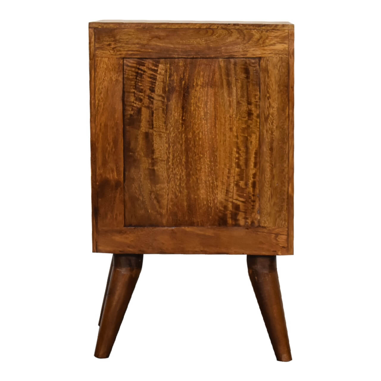 4 Drawer Bedside, Chestnut