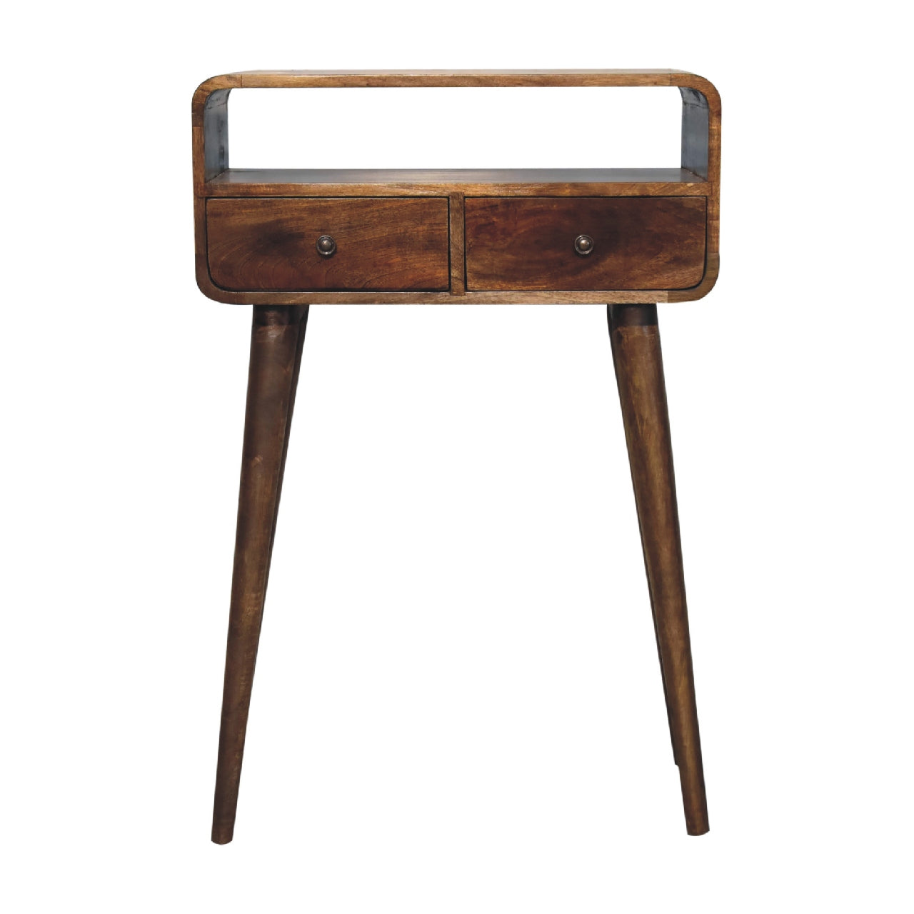 Arto Narrow Console Table, Grey Wash