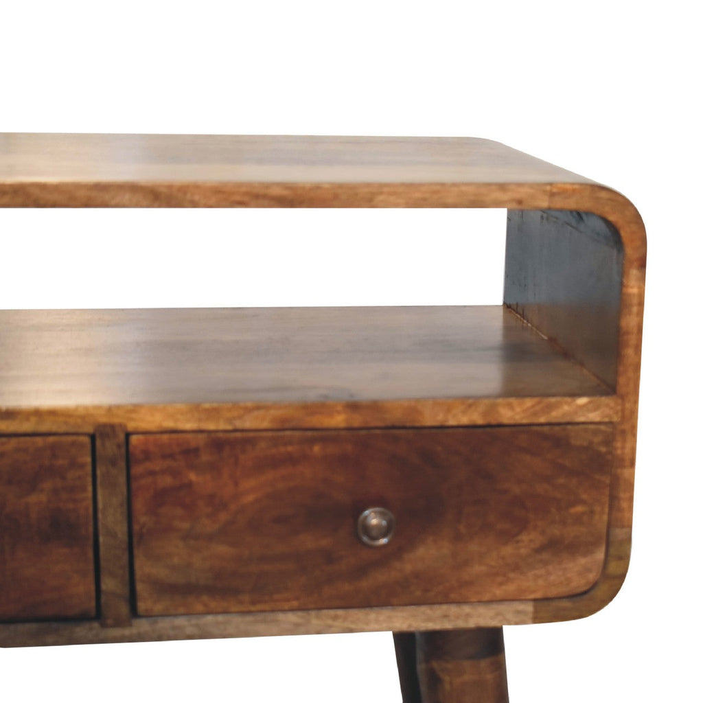 Arto Narrow Console Table, Grey Wash