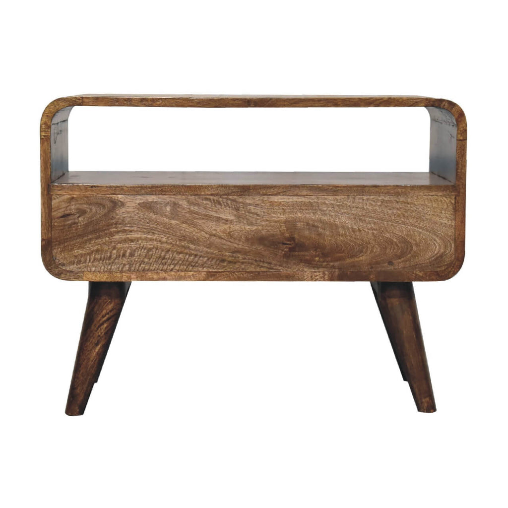 Arto Narrow TV Stand, Grey Wash