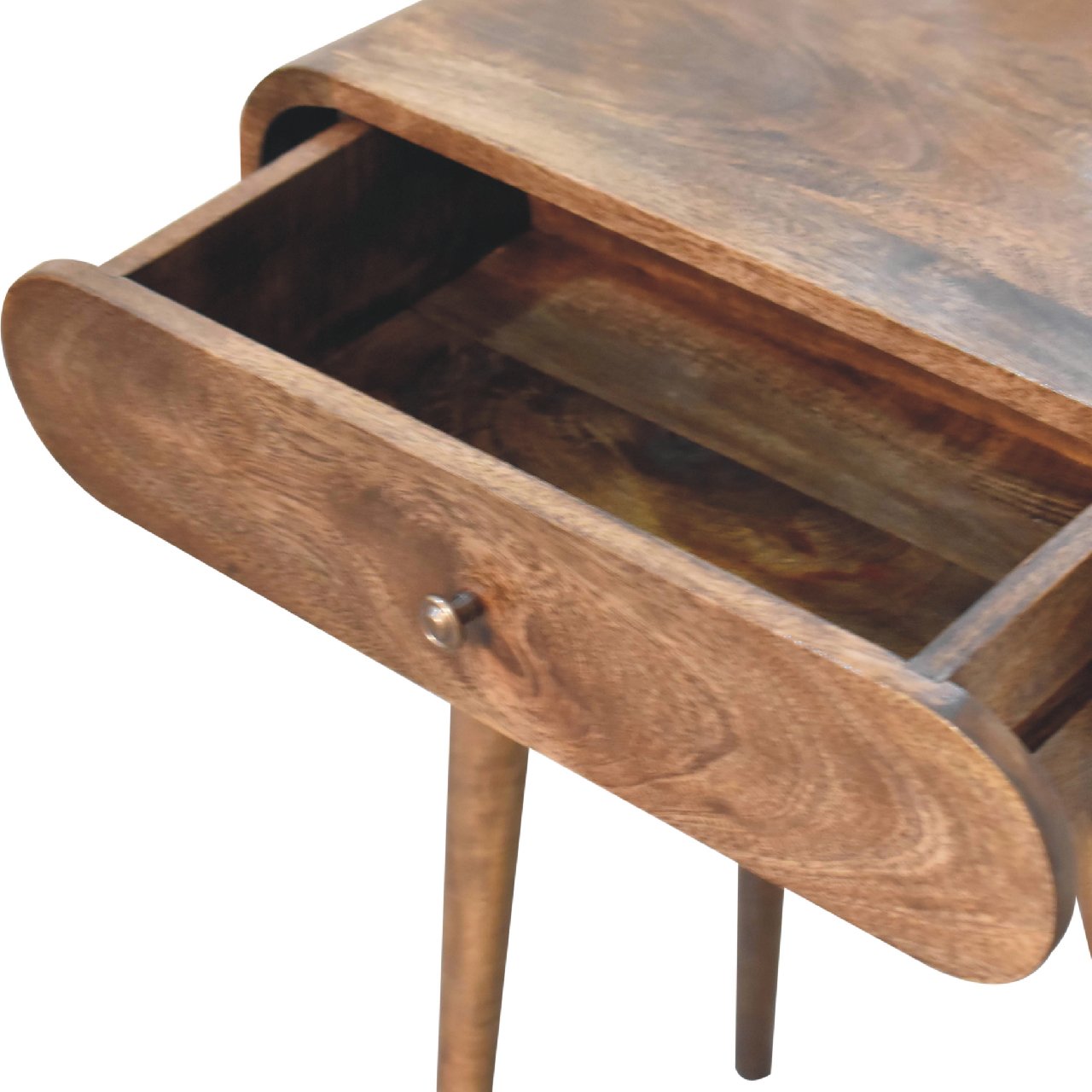 London Narrow Console Table, Chestnut