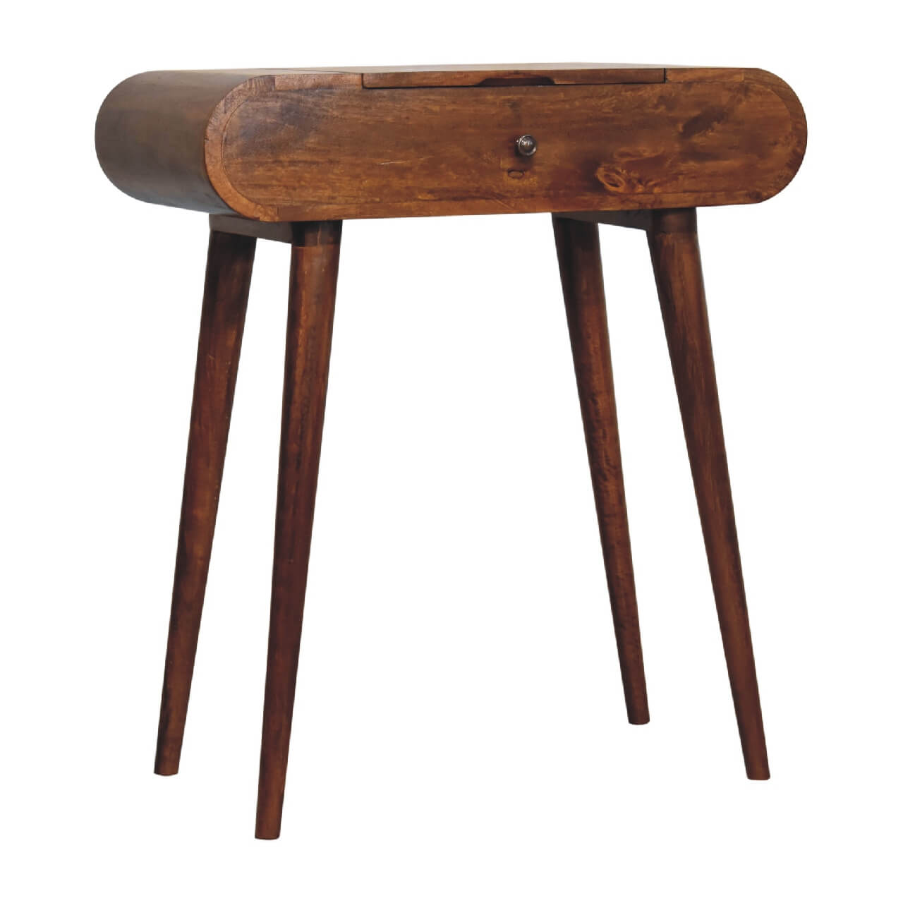 London Narrow Dressing Table, Chestnut