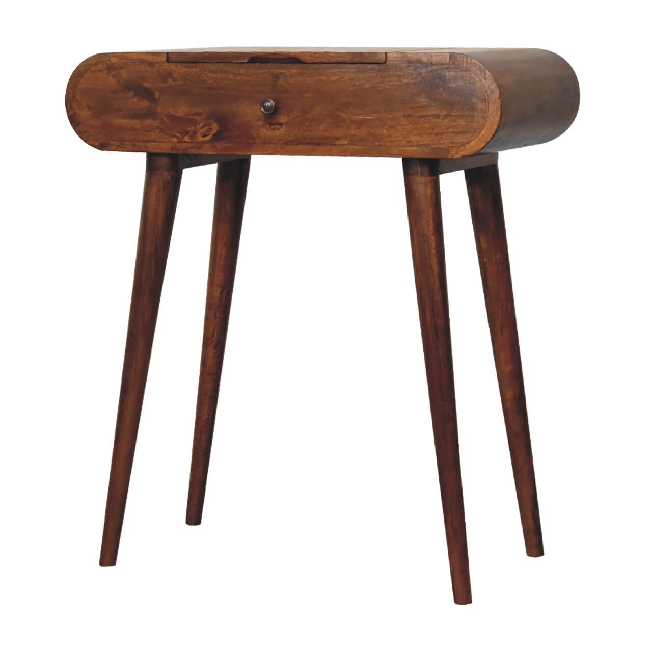 London Narrow Dressing Table, Chestnut
