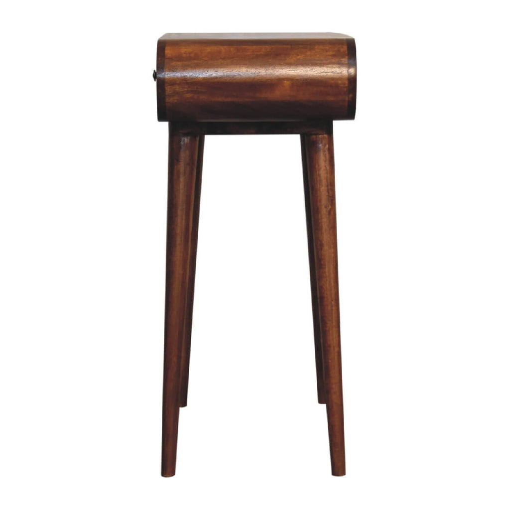 London Narrow Dressing Table, Chestnut