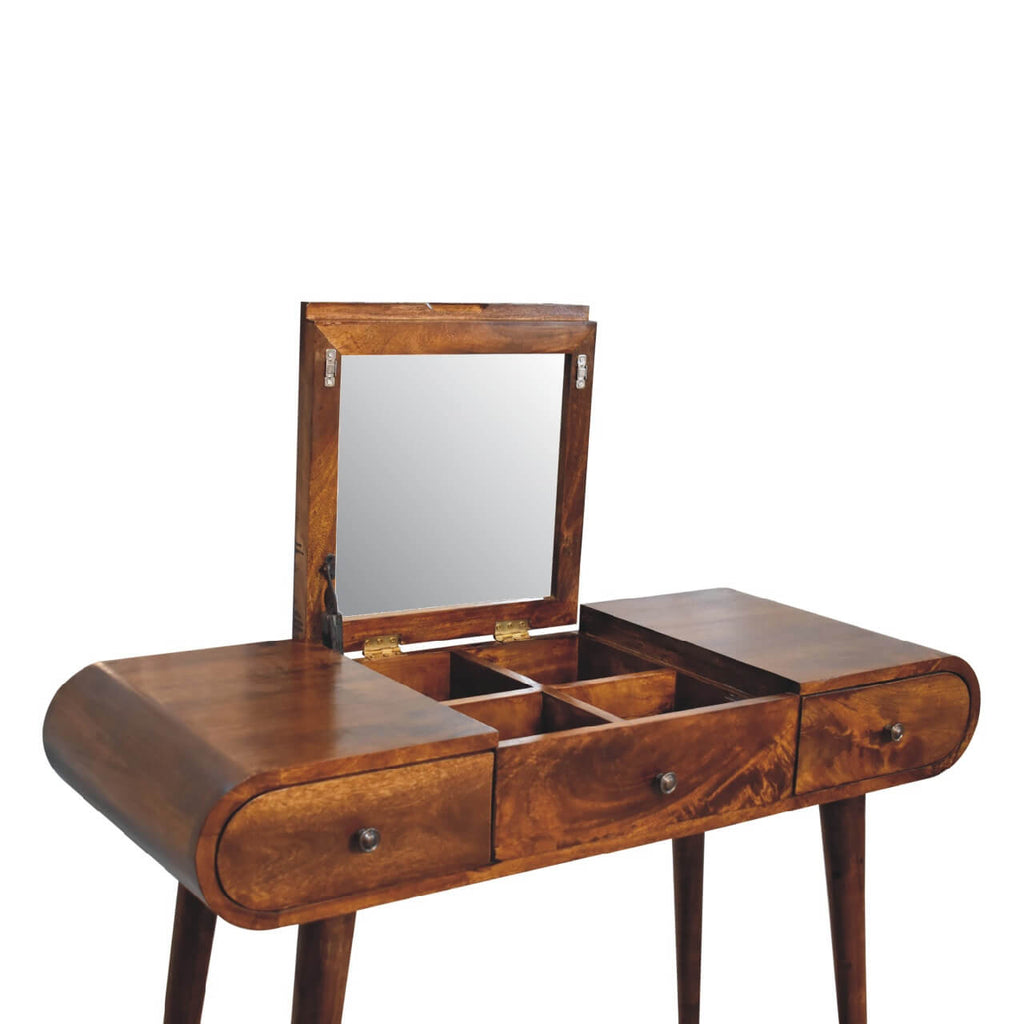 London Dressing Table, Chestnut