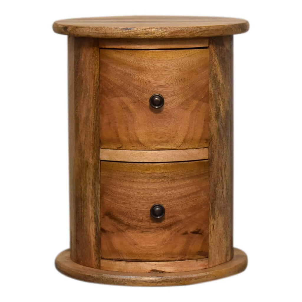 Drum Bedside Table