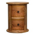 Drum Bedside Table