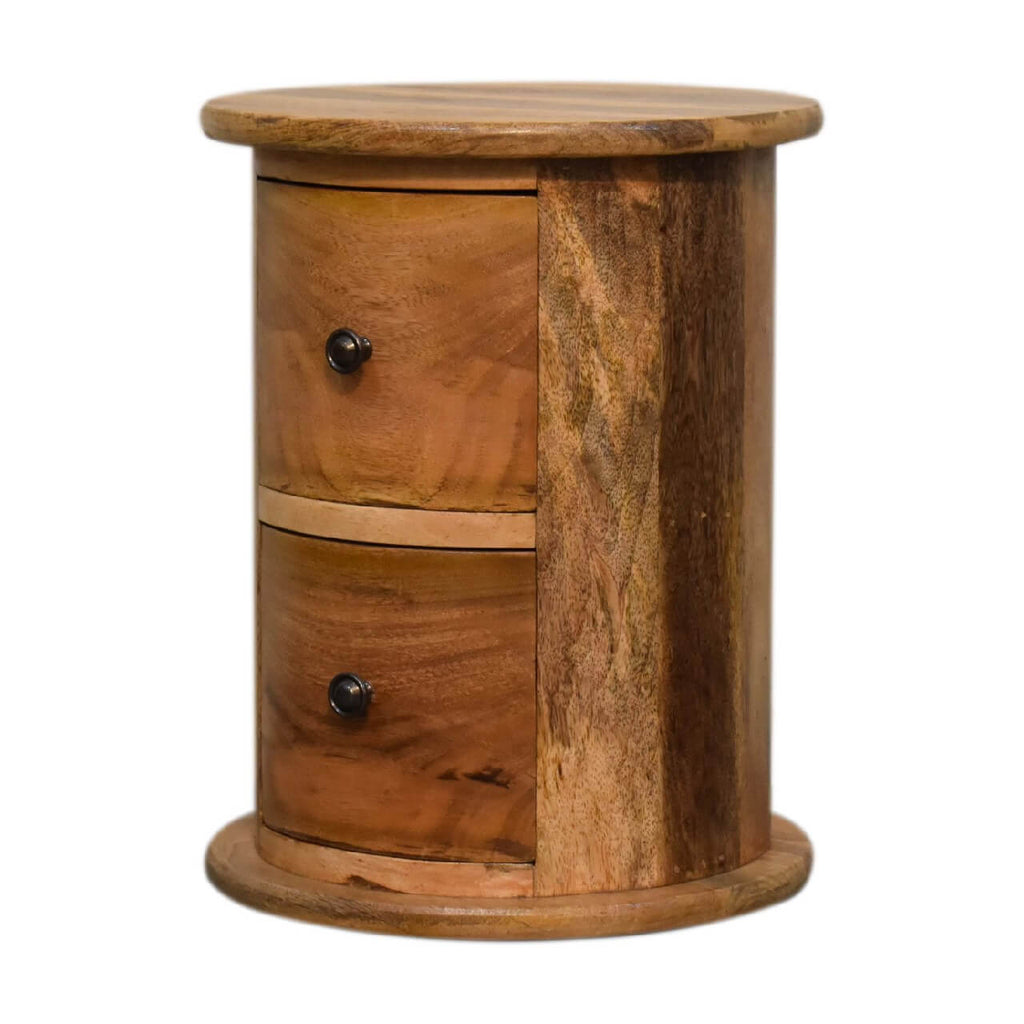 Drum Bedside Table