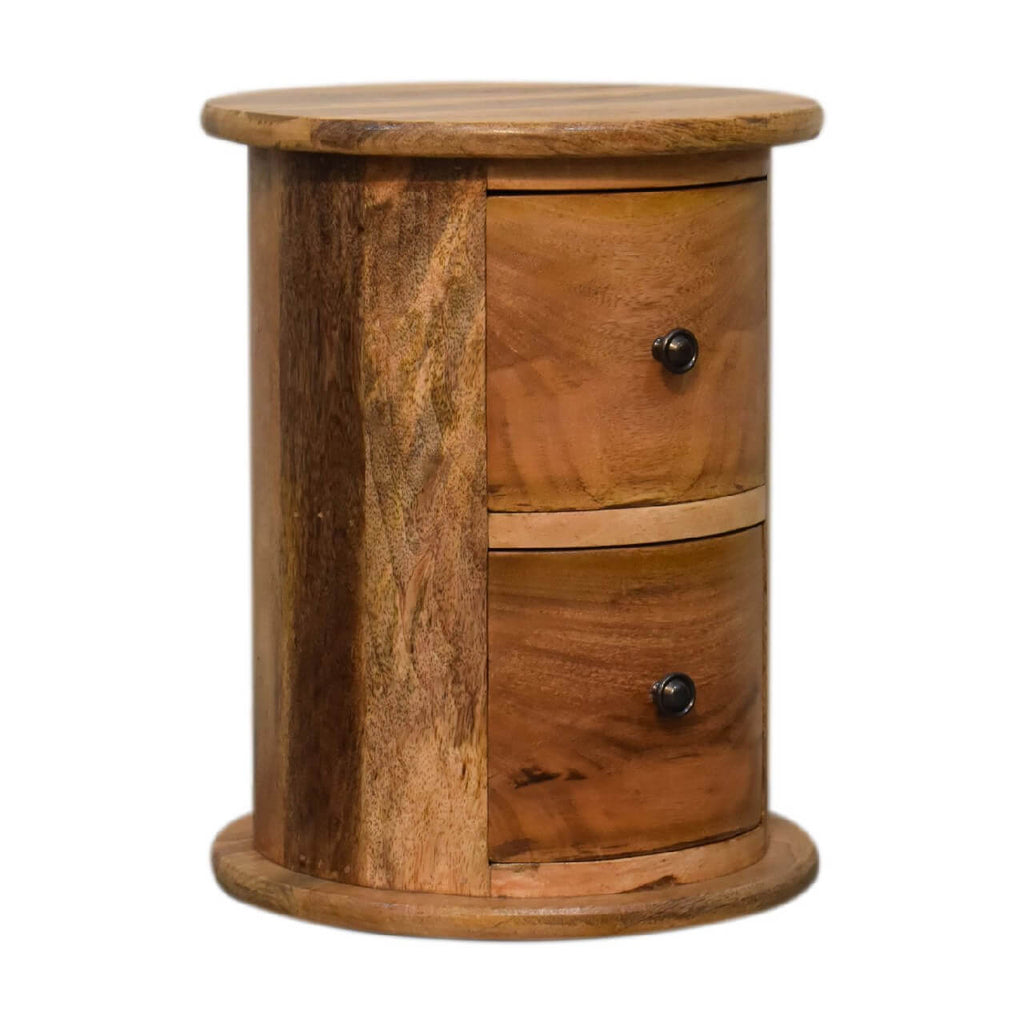 Drum Bedside Table
