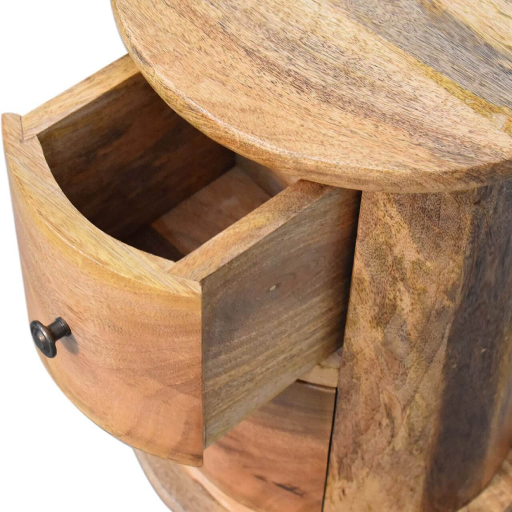 Drum Bedside Table