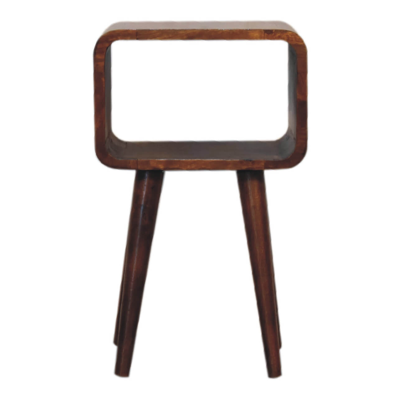Narrow Open Bedside, Chestnut