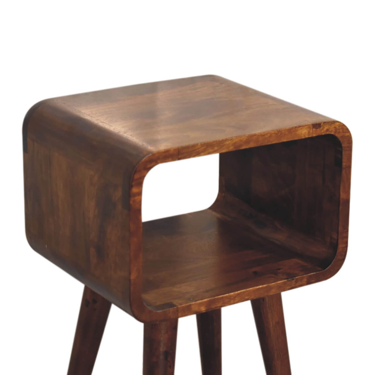 Narrow Open Bedside, Chestnut