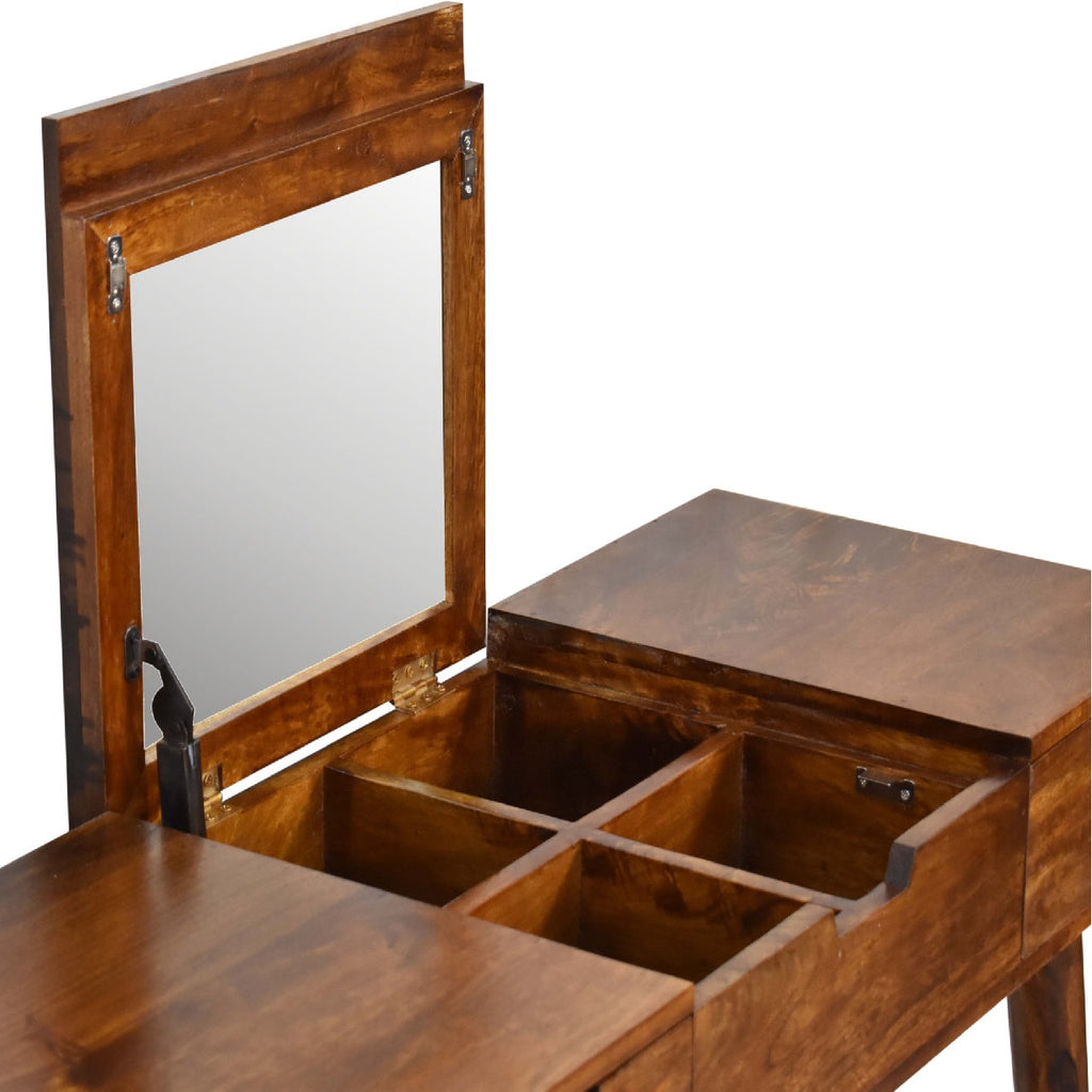 Astrid Dressing Table, Chestnut