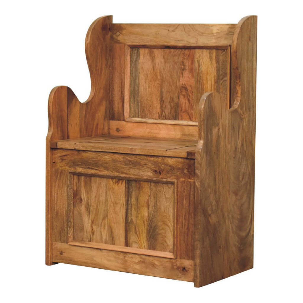 Narrow Monks Hallway Bench