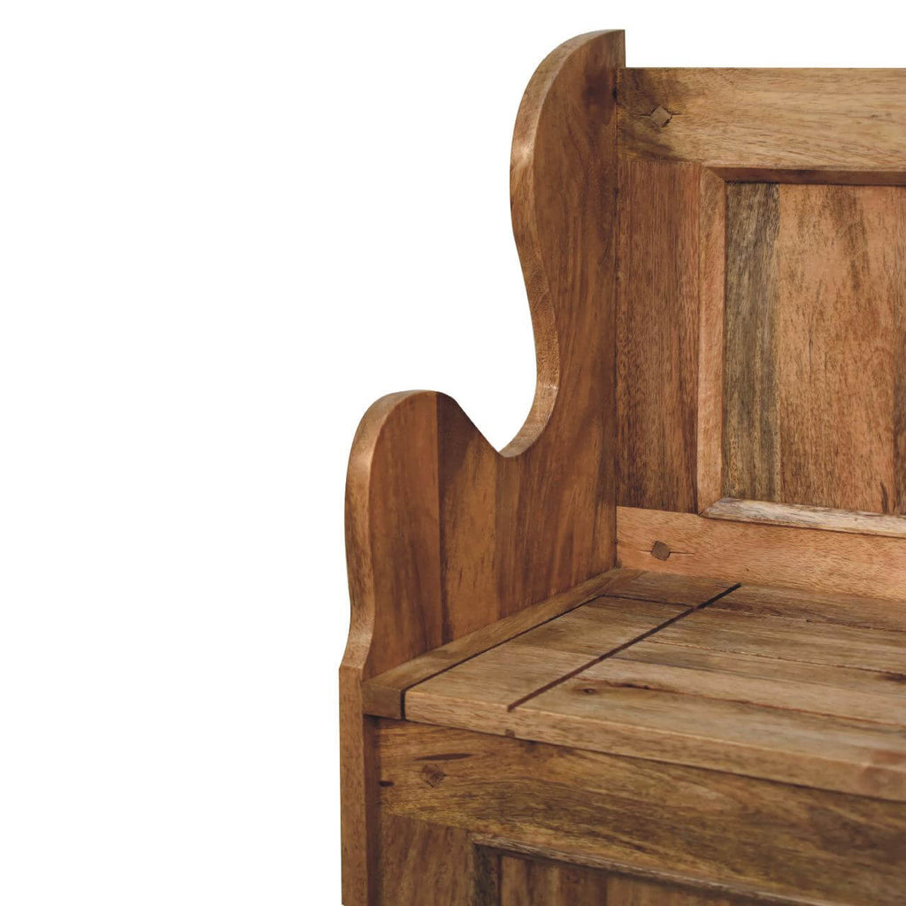 Narrow Monks Hallway Bench