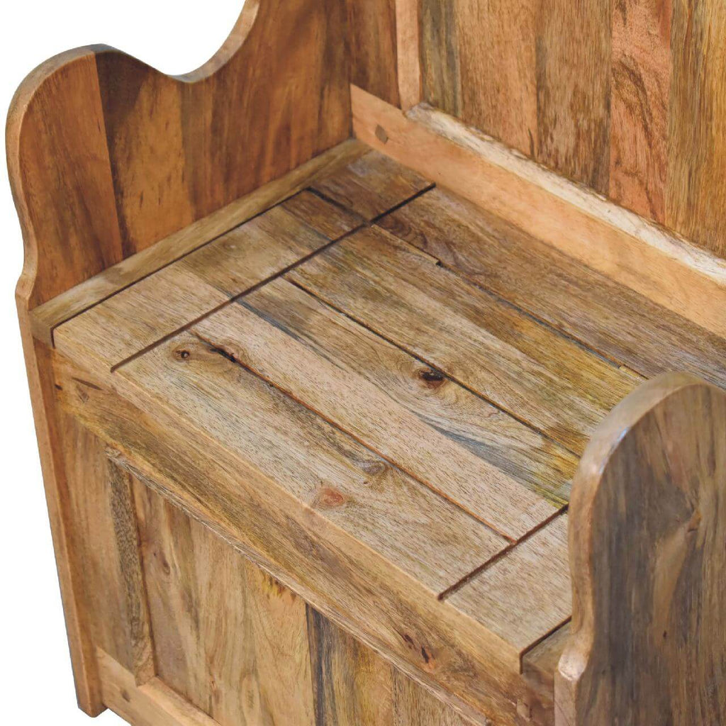 Narrow Monks Hallway Bench