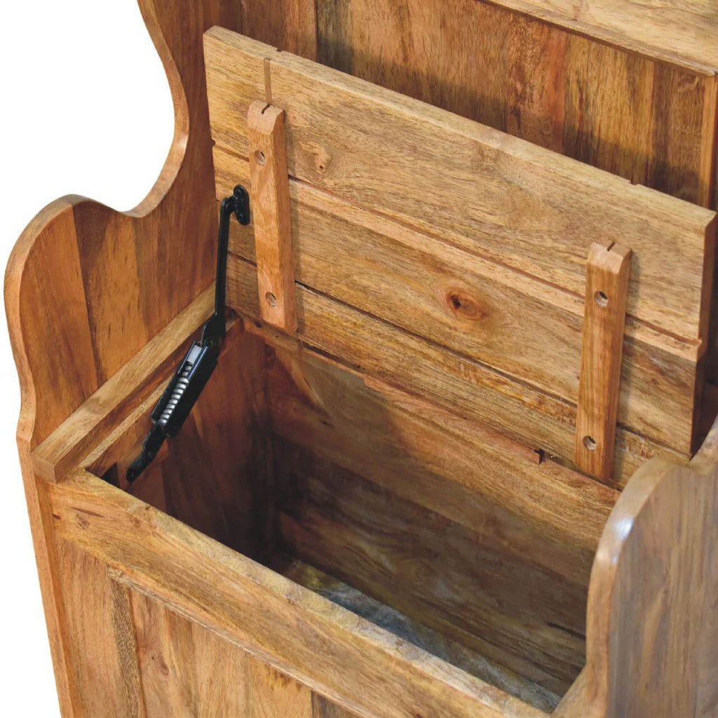 Narrow Monks Hallway Bench