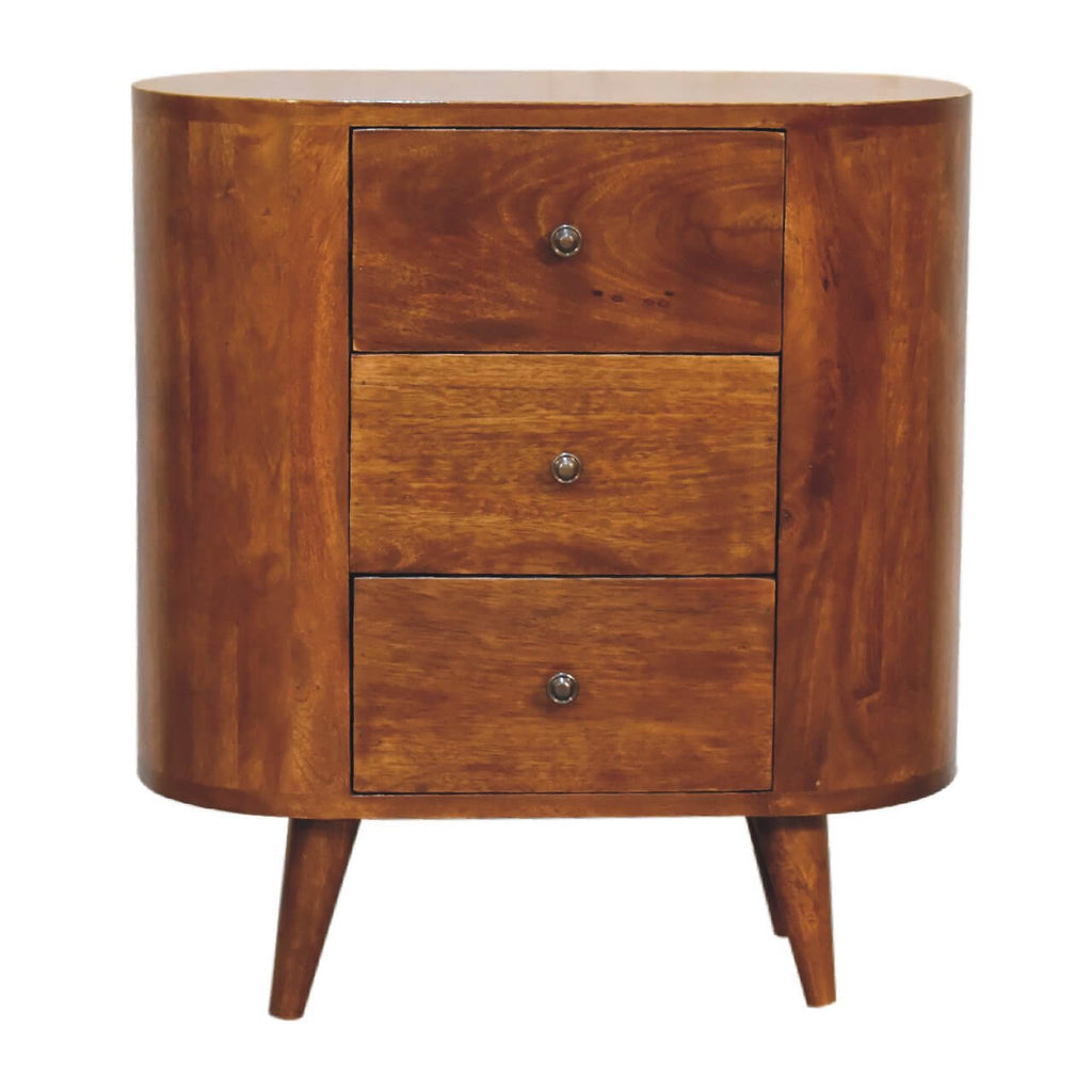 London Narrow Cabinet, Chestnut