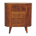 London Narrow Cabinet, Chestnut