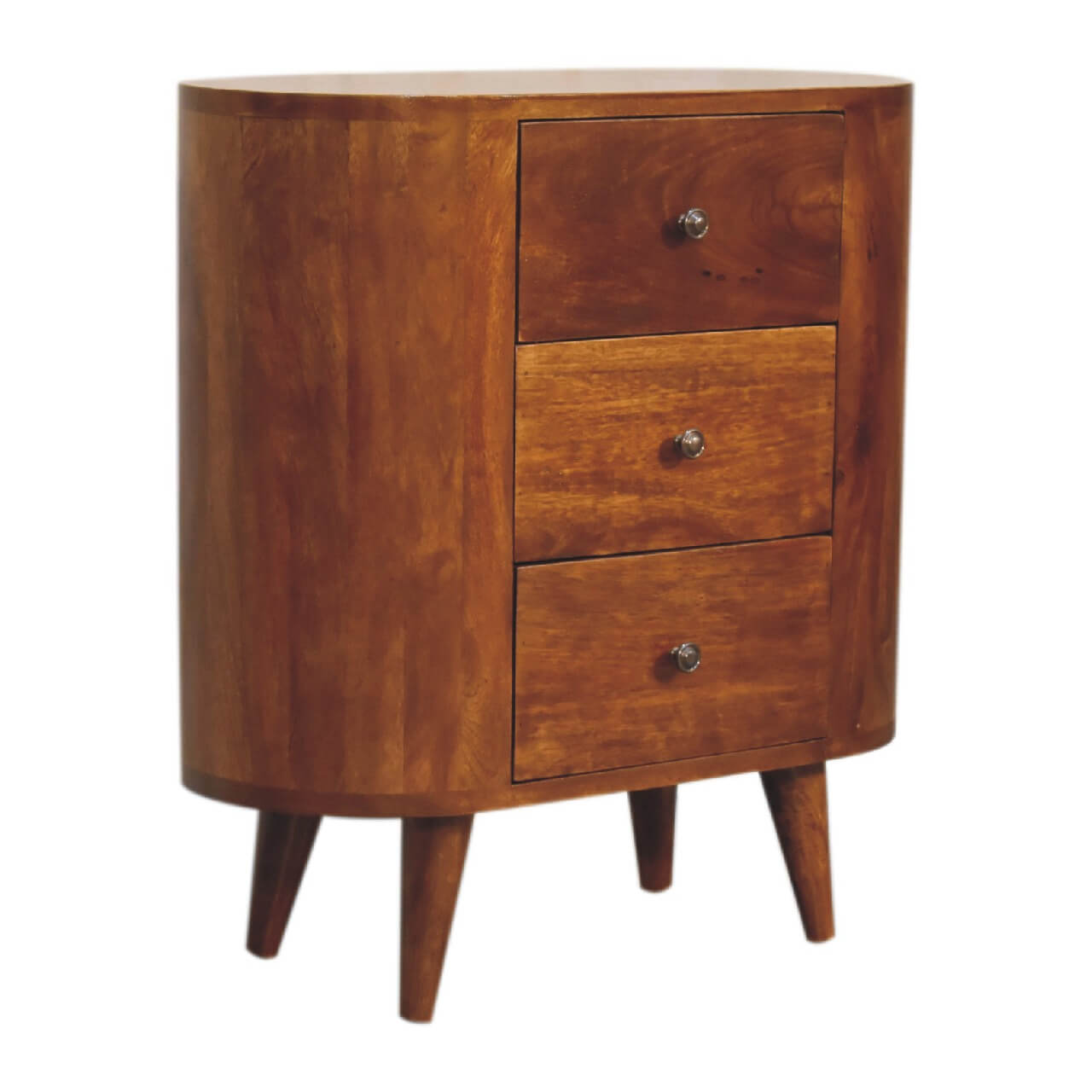 London Narrow Cabinet, Chestnut