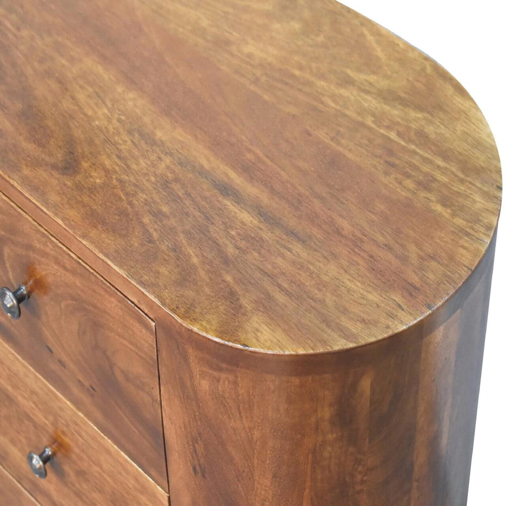 London Narrow Cabinet, Chestnut