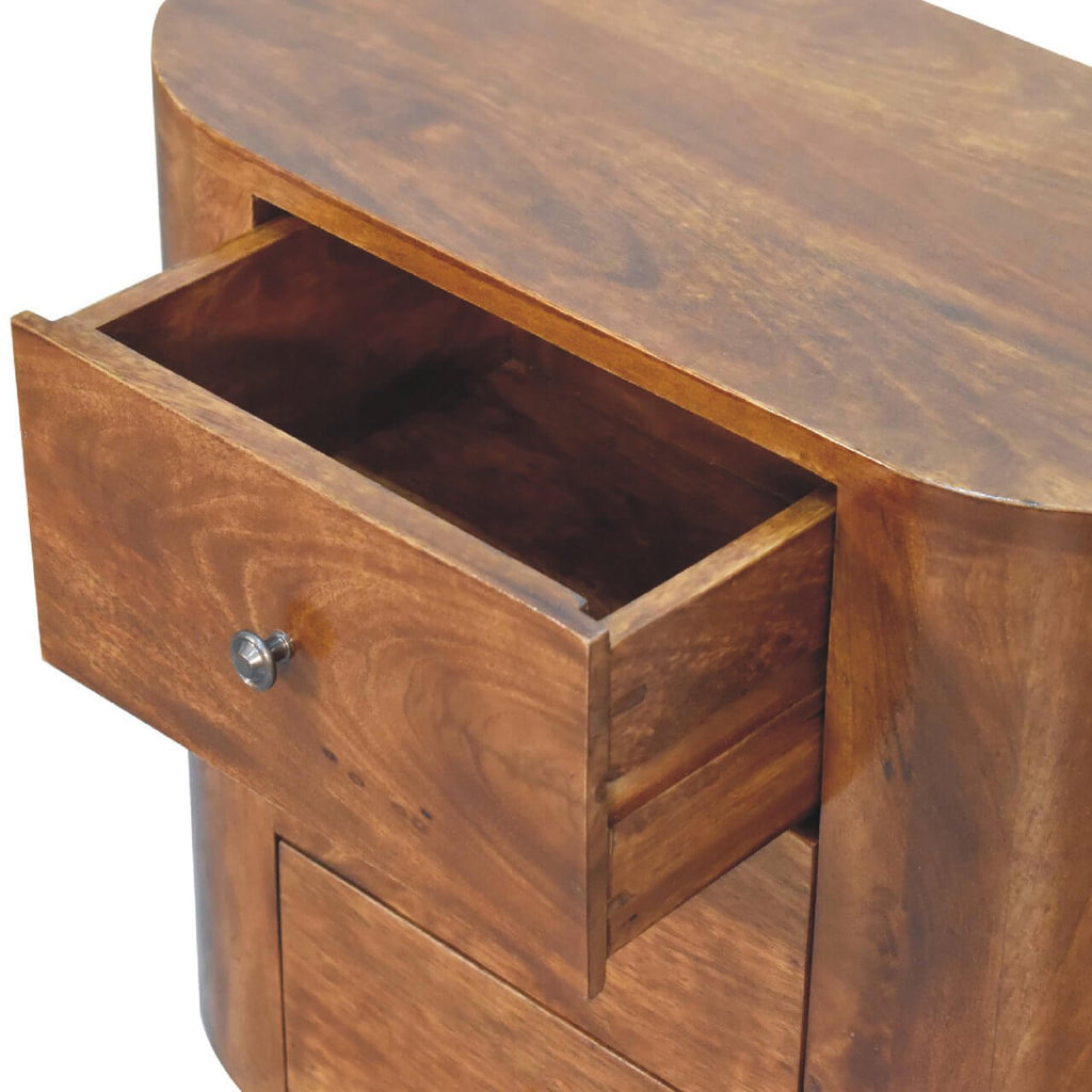 London Narrow Cabinet, Chestnut