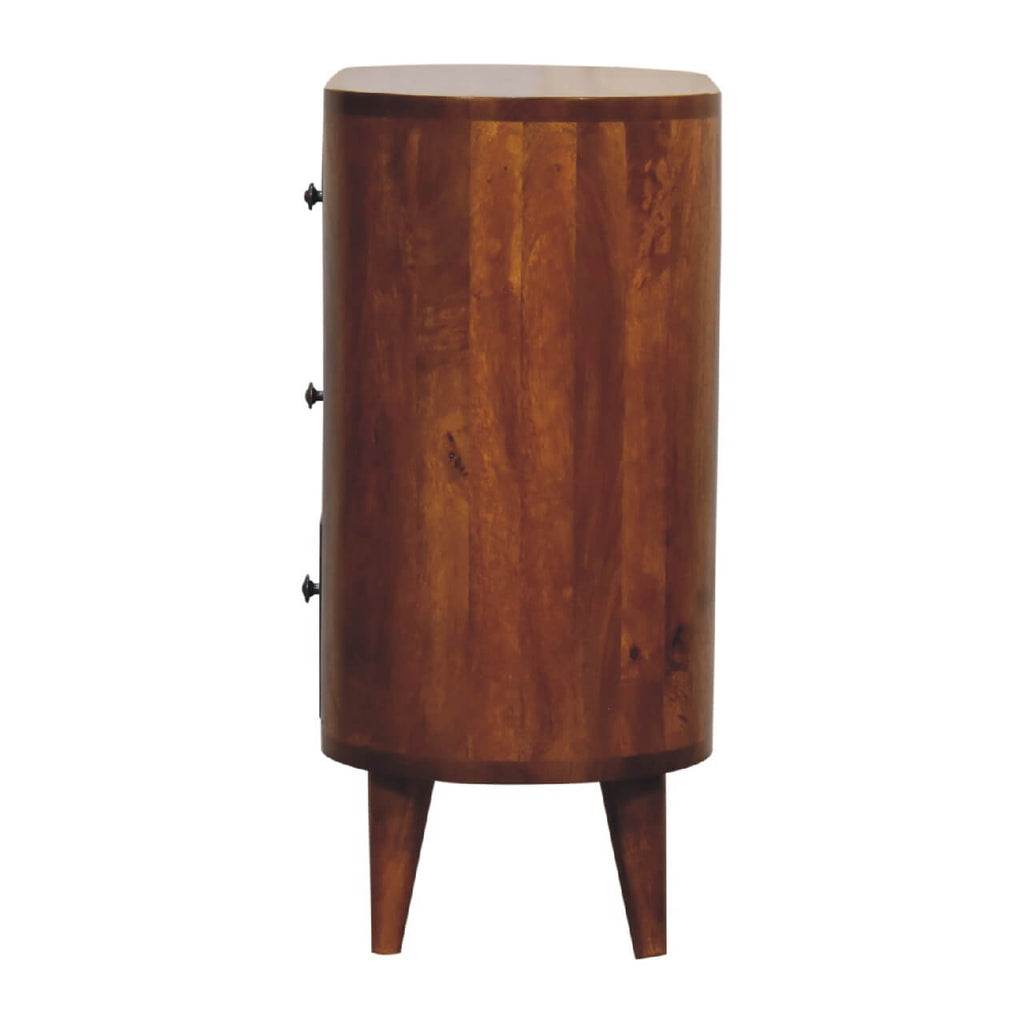 London Narrow Cabinet, Chestnut