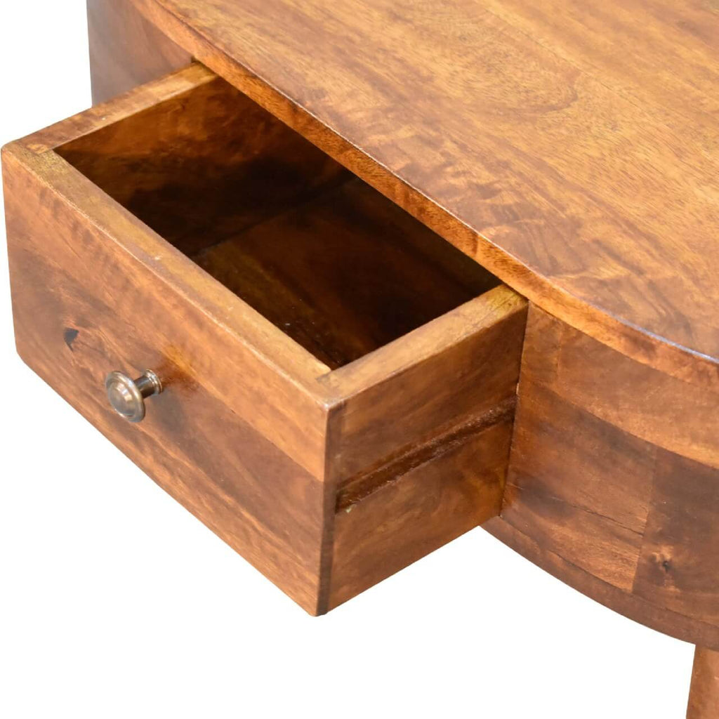 London Narrow Coffee Table, Chestnut