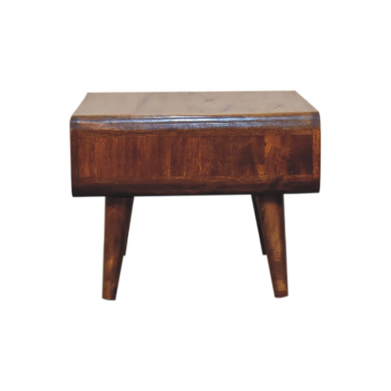 Arto Open TV Stand, Chestnut