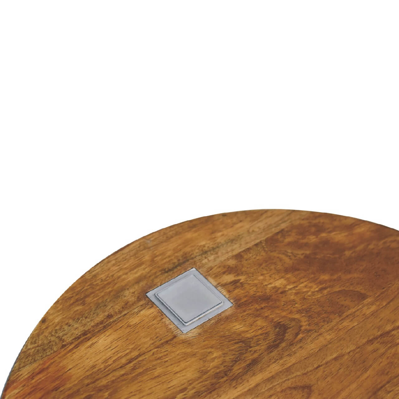 Reading Light Bedside Table, Chestnut