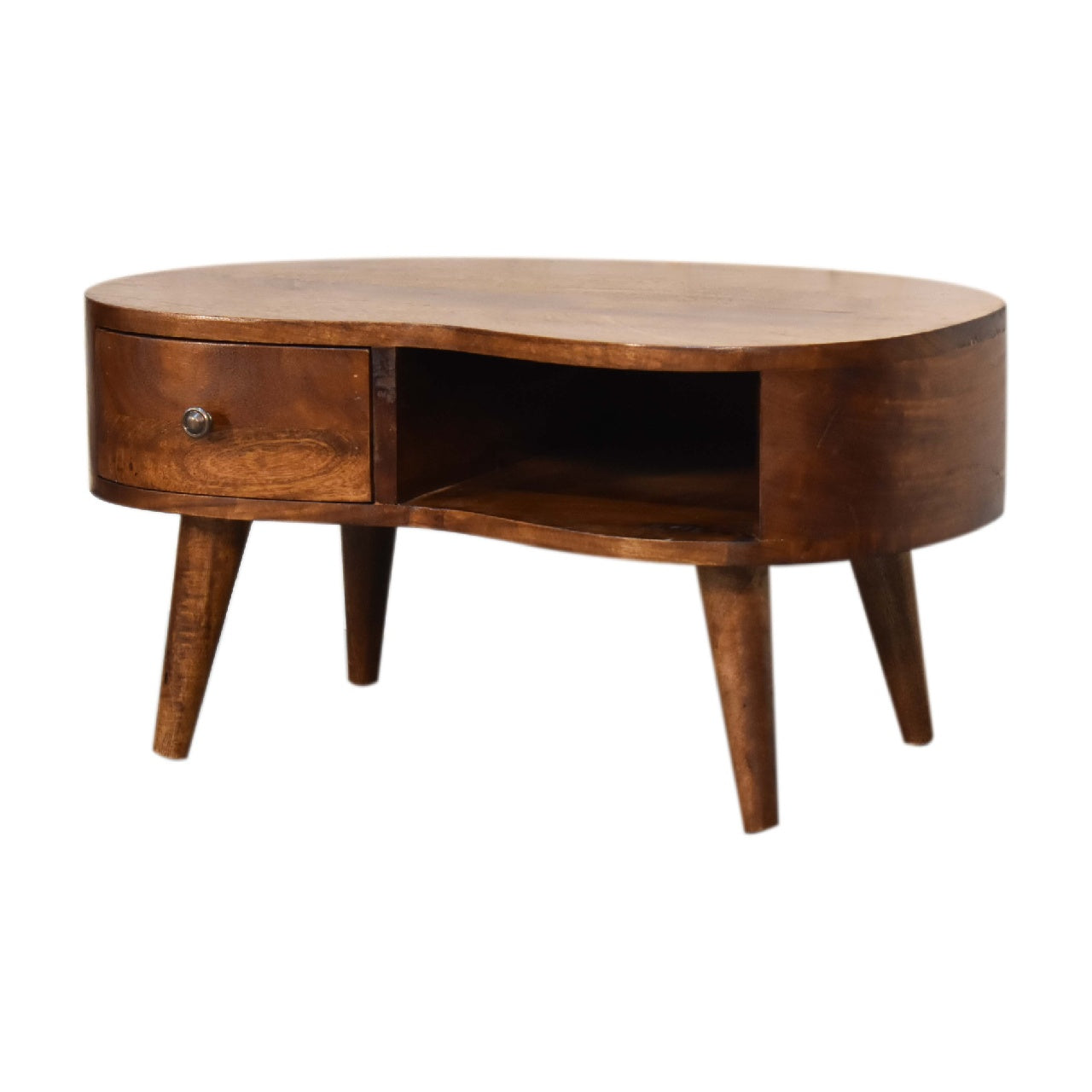 Elias Narrow Coffee Table, Chestnut
