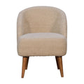 Bouclé Tub Chair
