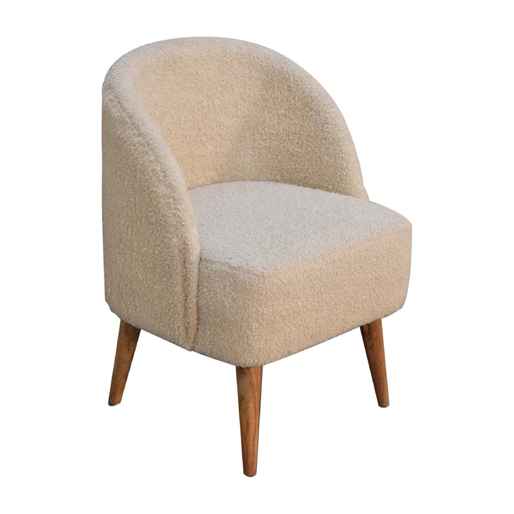 Bouclé Tub Chair