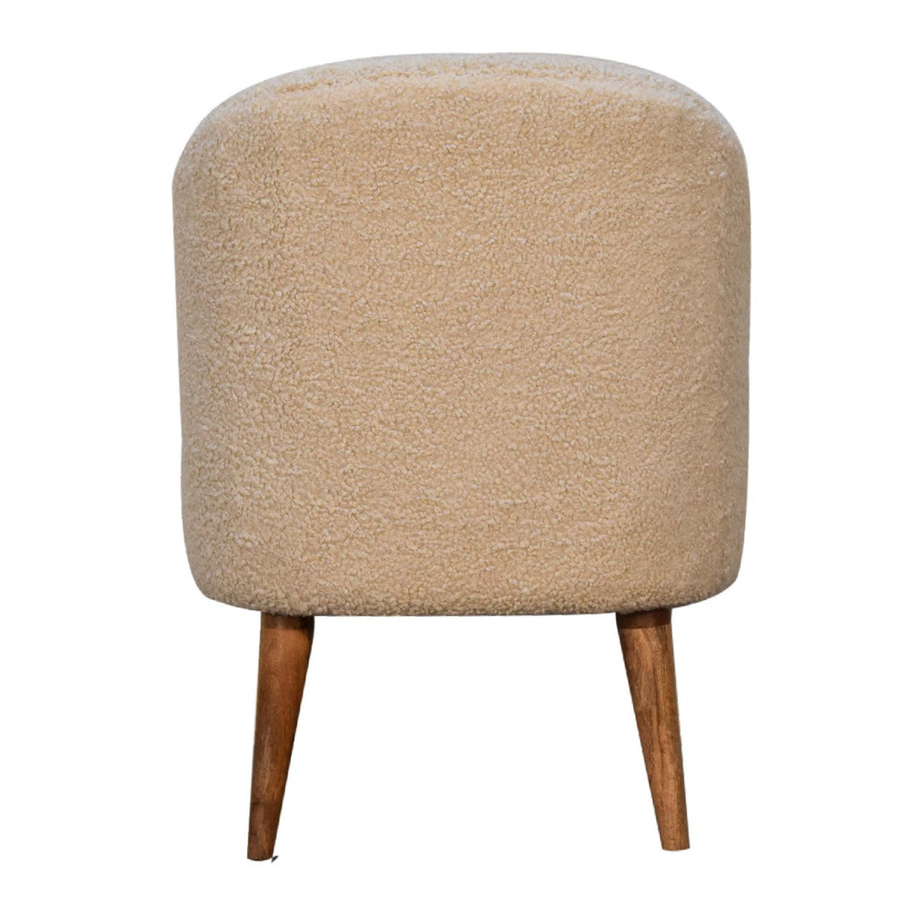 Bouclé Tub Chair