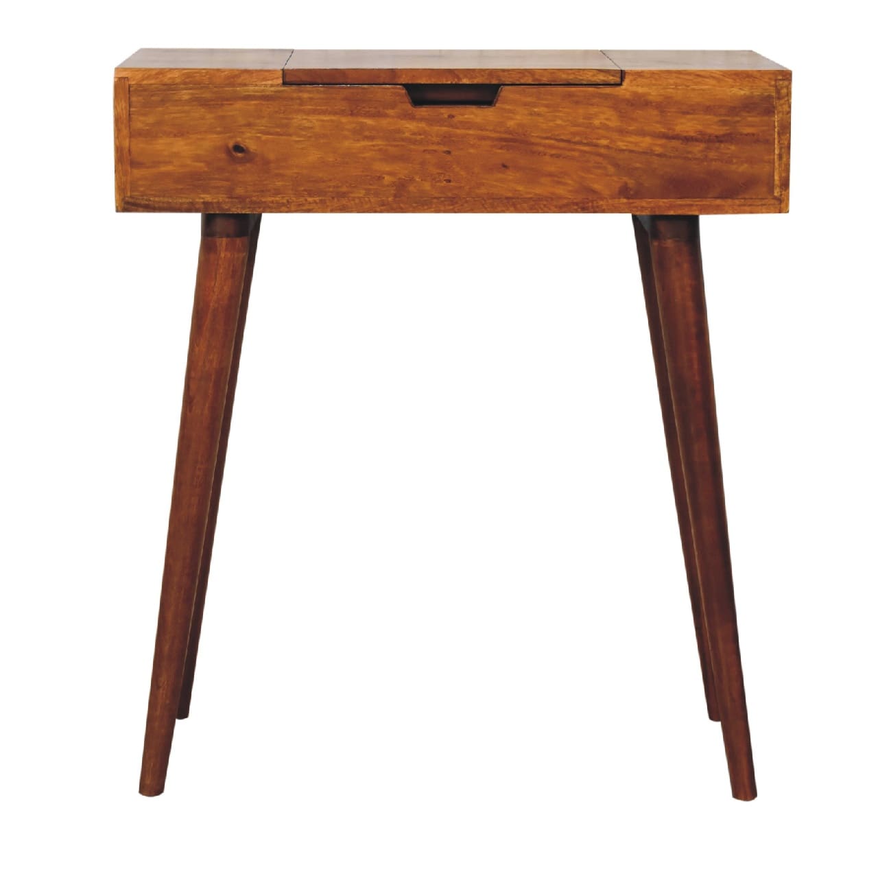 Astrid Narrow Dressing Table, Chestnut