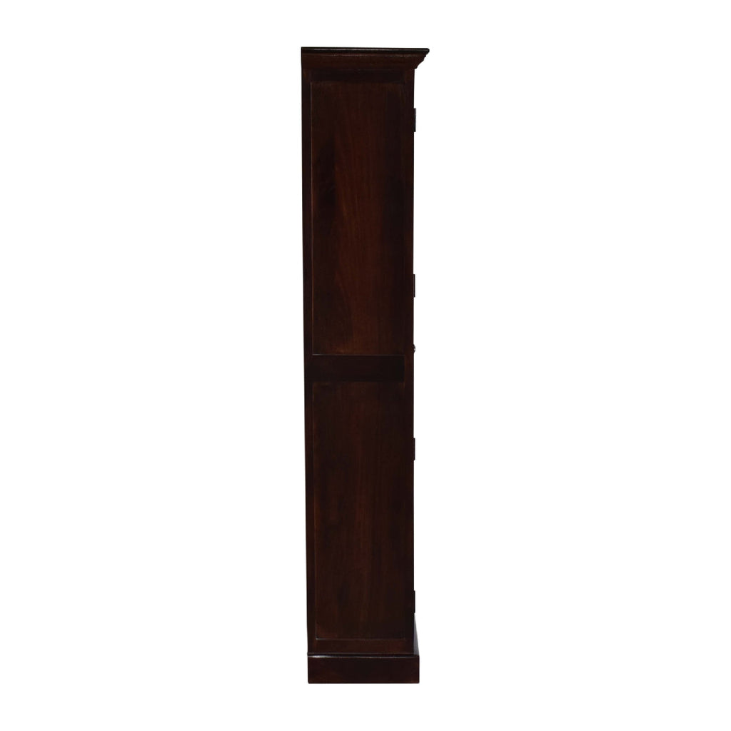 Glazed Cabinet, Cherry Finish