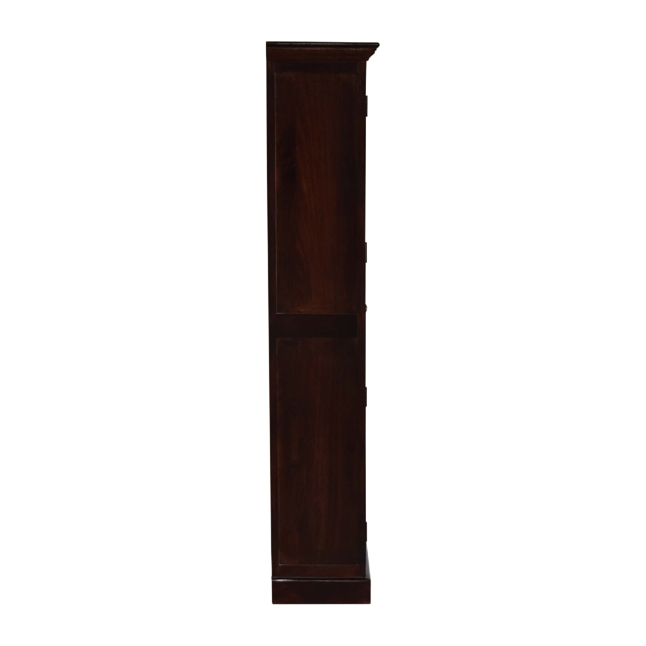 Glazed Cabinet, Cherry Finish
