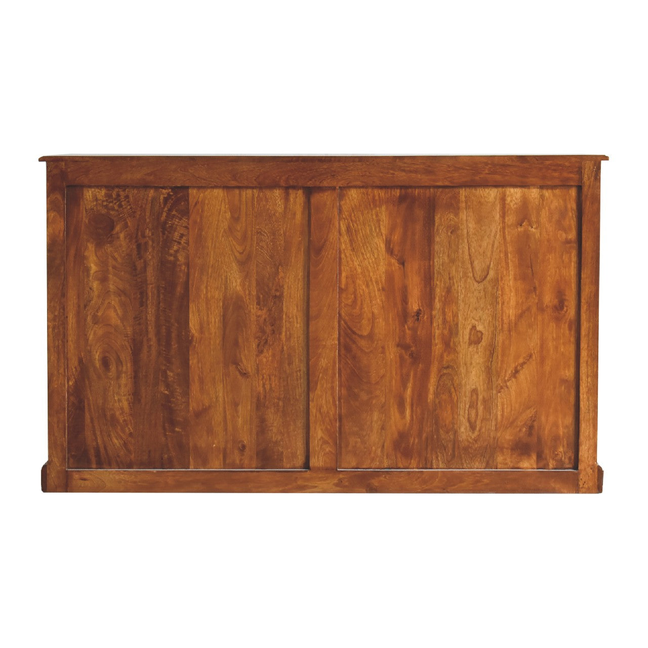 Glazed Carved Sideboard, Chestnut