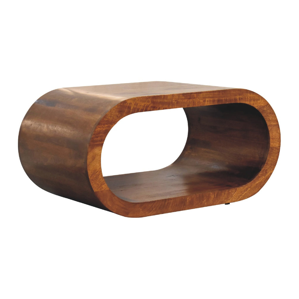 Amaya Coffee Table, Chestnut