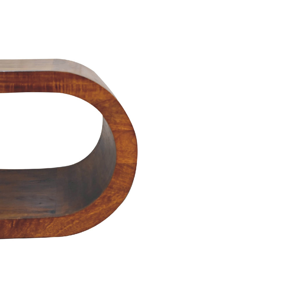 Amaya Coffee Table, Chestnut