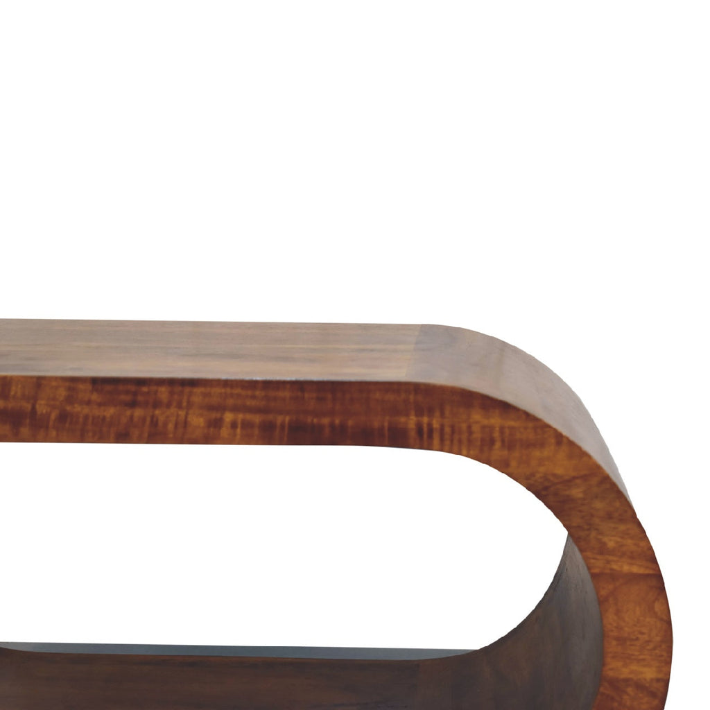 Amaya Coffee Table, Chestnut