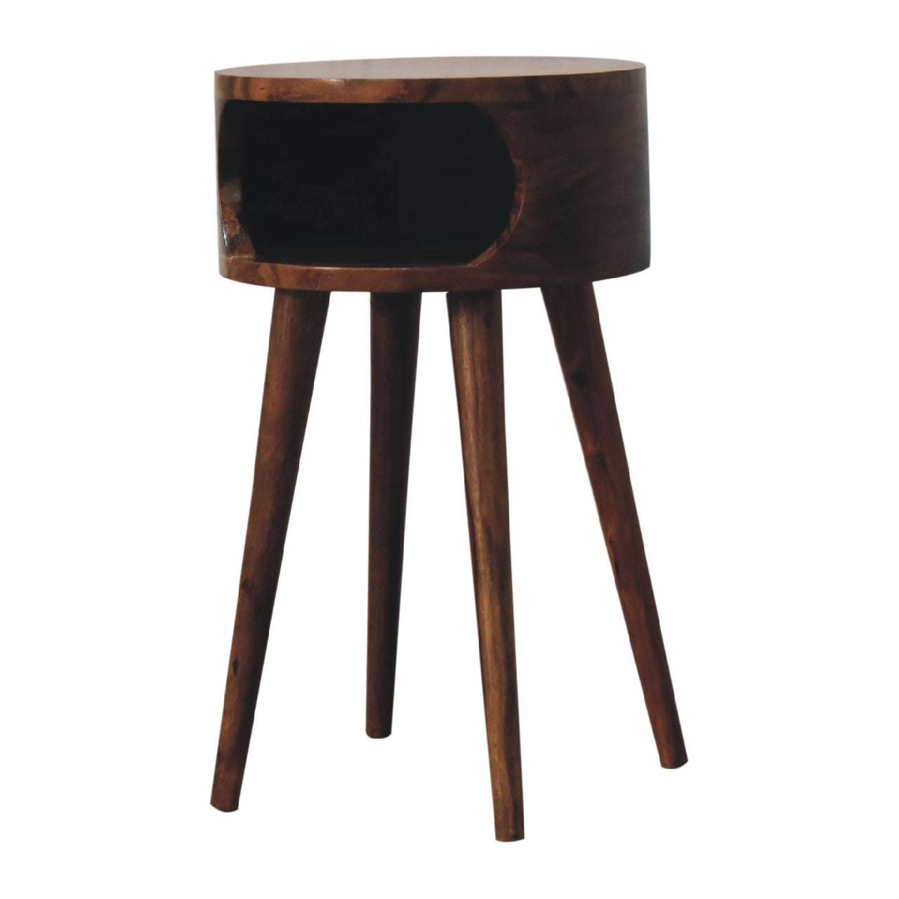 Alina Honey Finish Bedside Table