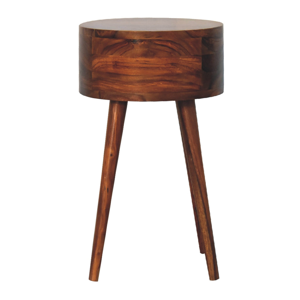Alina Honey Finish Bedside Table